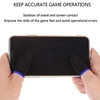 Wasp Feelers Finger Sleeves for Mobile Gaming with Sensitive Touch and Thin Breathable Material (Black)