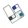 Slide Camera Lens Protection Shockproof TPU Phone Case for iPhone Color Matte Transparent