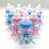 Transparent Milk Bottle Shape Candy Box Gift Birthday Party 30pcs Blue and Pink
