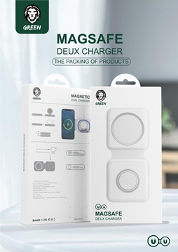 GREEN MAGSAFE DEUX WIRELESS CHARGER – GN2XWLCHWH