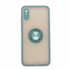 Redmi 9A Shockproof Back Cover Black and Blue and Green