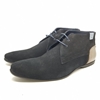Enrico Marinelli Mens Lase-up Suede Ankle Boots Navy Blue Shoes