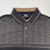 Men Slim Polo Shirt with Thin Cloth for Summer ( Blue, White and Black Brown and Black Annabi Colors)