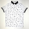 Men Slim Polo Shirt with Thin Cloth for Summer ( Gray and White Colors)