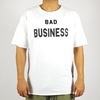 Short Sleeves Long T-Shirt Bad Business for Men in Black and White Colors 
