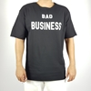 Short Sleeves Long T-Shirt Bad Business for Men in Black and White Colors