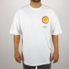 Men Oversize T-shirt with Men Picture in Flower Available in White and Gray Color