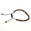 4mm Tiger's Eye Natural Stone Bracelets for Women and Men Round Beads