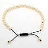 5mm Freshwater Pearl Bracelets for Women and Men Round Beads