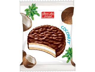 Compound Coated Biscuit with Coconut Marmalade 25 g (Pack of 24)