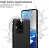 Samsung Galaxy S20 Ultra Liquid Silicone Phone Case Black Color