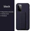 Samsung Galaxy S20 FE, With Magnetic Folding Kickstand Pu Leather Cover Black Color