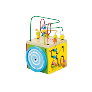 Multi-activity Cube Wooden Toys