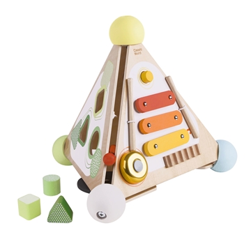 Pyramid  Activity Box Wooden Toy