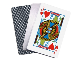 CAYRO POKER CARDS 100% PLASTIC (WITH DISPLAY)