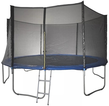 Active Fun 16ft trampoline with safety net and ladder
