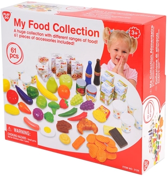PLAYGO MY FOOD COLLECTION - 61 PCS