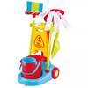 PLAYGO MY CLEANING TROLLEY - 8 PCS