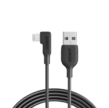 Anker Usb A To 90 Degree Lightning Cable (3ft) Gaming Cable Y2320 H11