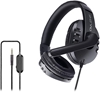 OVLENG OV-P3 3.5mm Wired Gaming Headset Portable Surround Sound Headset with Rotating Mic Replacement for PS4/Phone/Laptop/PC Black