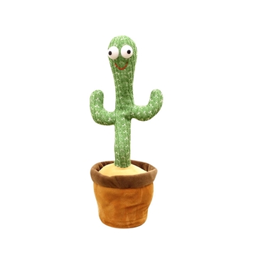 Dancing Cactus Toys Can Sing Wriggle & Singing Recording Repeat What You Say Funny Education Toys for Children